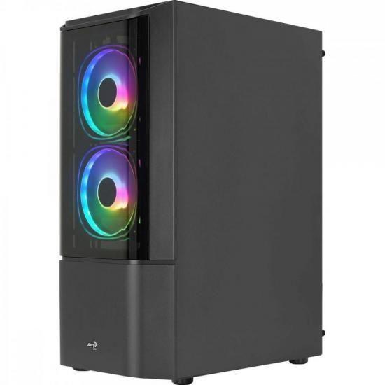 Imagem de Gabinete Atx Quantum V2 Preto Aerocool