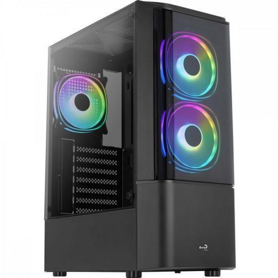 Imagem de Gabinete Atx Quantum V2 Preto Aerocool