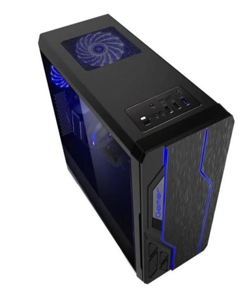 Imagem de Gabinete Blue Case Bg 009 - Preto - Com Led Rgb Frontal