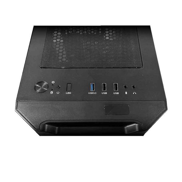 Imagem de Gabinete C3tech Gamer Mt-g680sbk S/fonte