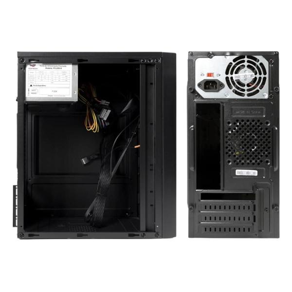 Imagem de Gabinete C3Tech Mini Tower Micro Atx Mt-34bk Com fonte 200w 