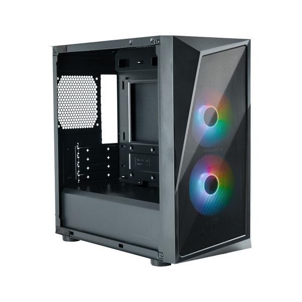 Imagem de Gabinete Cooler Master Cmp 320 Lateral De Vidro - 2 Fans Argb De 120 Mm - Preto - Cp320-kgnn-s00