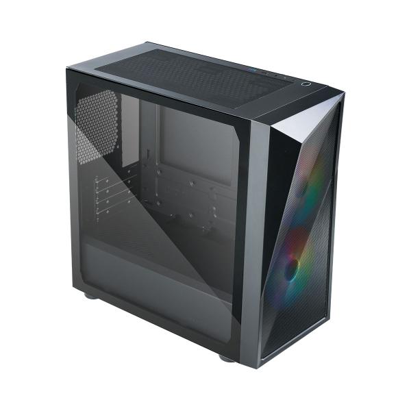 Imagem de Gabinete Cooler Master Cmp 320 Lateral De Vidro - 2 Fans Argb De 120 Mm - Preto - Cp320-kgnn-s00