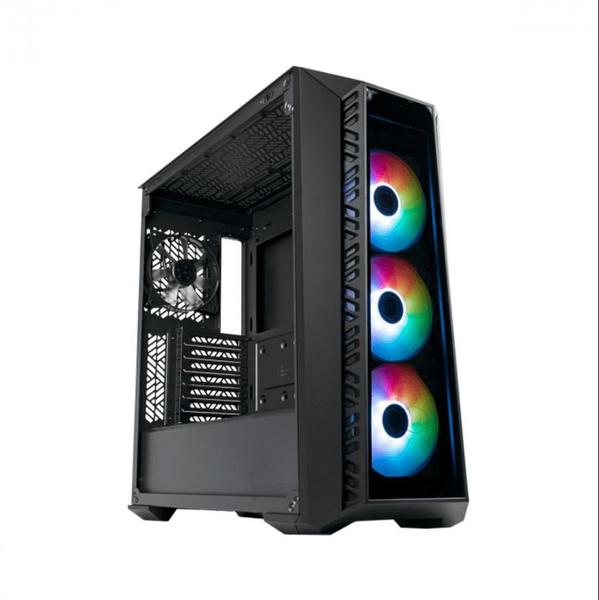 Imagem de Gabinete Cooler Master Masterbox 520 Lateral Vidro TEM - 3 FANS ARGB 120MM - MB520-KGNN-S01