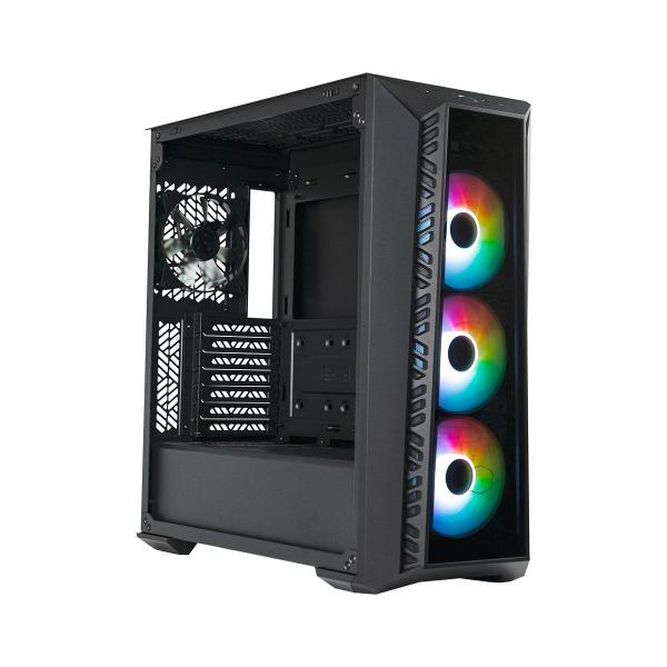 Imagem de Gabinete Cooler Master Masterbox 520 Lateral Vidro Temperado - 3 Fans Argb 120mm - Preto - Mb520-kgnn-s01