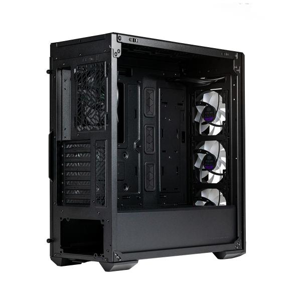 Imagem de Gabinete Cooler Master Masterbox 520 Lateral Vidro Temperado - 3 Fans Argb 120mm - Preto - Mb520-kgnn-s01