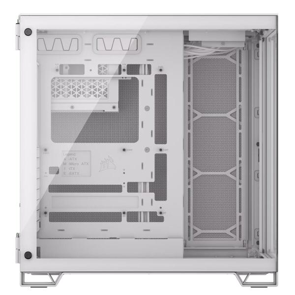 Imagem de Gabinete Corsair 6500X Lateral de Vidro Temperado ATX Branco - CC-9011258-WW