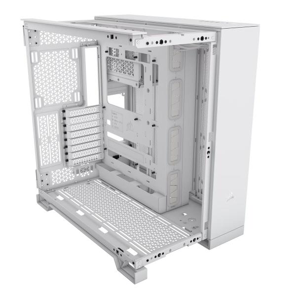 Imagem de Gabinete Corsair 6500X Lateral de Vidro Temperado ATX Branco - CC-9011258-WW