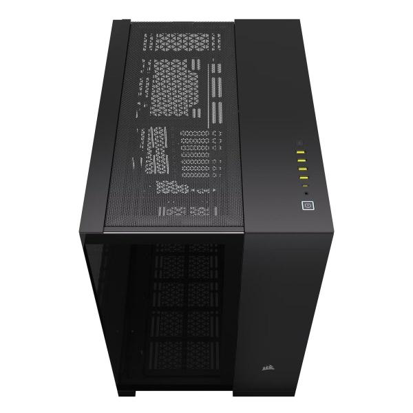 Imagem de Gabinete Corsair 6500X Lateral de Vidro Temperado ATX Preto - CC-9011257-WW