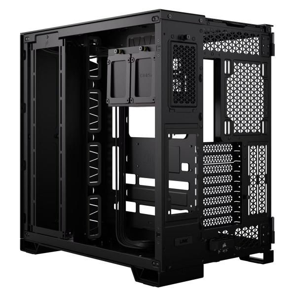 Imagem de Gabinete Corsair 6500X Lateral de Vidro Temperado ATX Preto - CC-9011257-WW