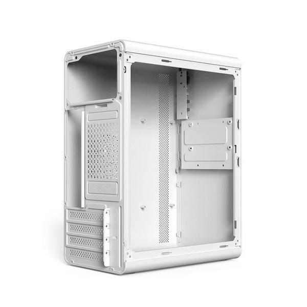 Imagem de Gabinete Cpu PC Alltek ATK20 Sem Fonte Sem Fan Placas Micro ATX / ITX porta USB 3.0 Branco