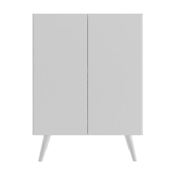 Imagem de Gabinete de Banheiro Retrô Multimóveis 63 cm com 2 Portas FG5006 Branco