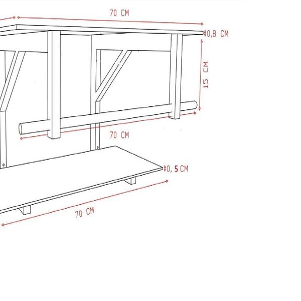 Imagem de Gabinete de Vidro 70cm Inox com Cuba Oval Rosa