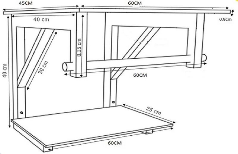 Imagem de Gabinete De Vidro Para Banheiro 60Cm Ap Cuba Quadrada Preto