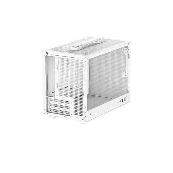 Imagem de Gabinete Deepcool Ch160 Mini Tower Vidro Temperado Branco