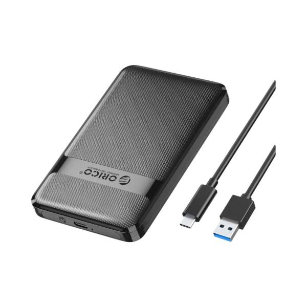 Imagem de Gabinete Externo HDD ORICO SATA USB 3.0 - Tipo-C, 6Gbps, 2.5" com Suporte Auto-Sleep