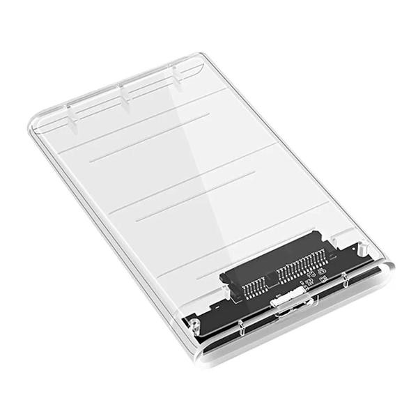 Imagem de Gabinete Externo Transparente para HDD/SSD 2,5" - USB 3.0 (5Gbps) - SATA