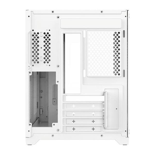 Imagem de Gabinete Gamer Acegeek Aquarium M345, Mid-Tower, Lateral de Vidro, Branco, AG-AQUARIUM-M345-WH