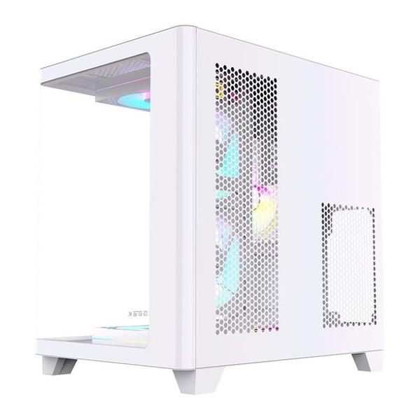 Imagem de Gabinete Gamer Acegeek Arcane, Mid-Tower, Lateral de Vidro, Branco, AG-ARCANE-WH