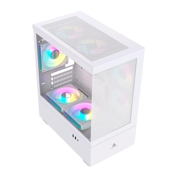 Gabinete Gamer Acegeek Elysium, Mid-Tower, Lateral de Vidro, Branco, AG-ELYSIUM-WH Imagem de Gabinete Gamer Acegeek Elysium, Mid-Tower, Lateral de Vidro, Branco, AG-ELYSIUM-WH