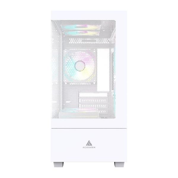 Gabinete Gamer Acegeek Elysium, Mid-Tower, Lateral de Vidro, Branco, AG-ELYSIUM-WH Imagem de Gabinete Gamer Acegeek Elysium, Mid-Tower, Lateral de Vidro, Branco, AG-ELYSIUM-WH