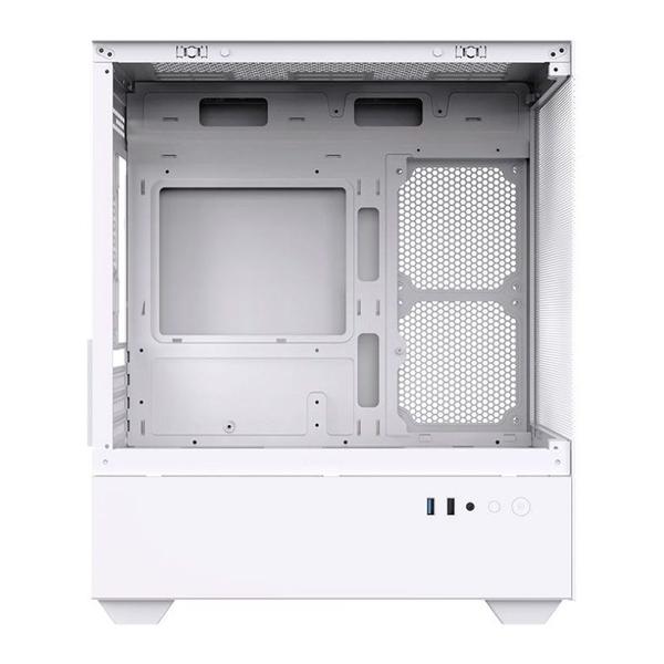 Gabinete Gamer Acegeek Elysium, Mid-Tower, Lateral de Vidro, Branco, AG-ELYSIUM-WH Imagem de Gabinete Gamer Acegeek Elysium, Mid-Tower, Lateral de Vidro, Branco, AG-ELYSIUM-WH
