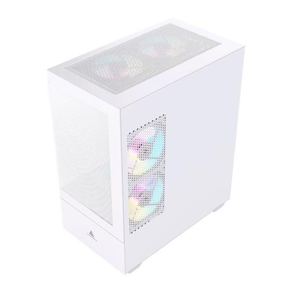 Gabinete Gamer Acegeek Elysium, Mid-Tower, Lateral de Vidro, Branco, AG-ELYSIUM-WH Imagem de Gabinete Gamer Acegeek Elysium, Mid-Tower, Lateral de Vidro, Branco, AG-ELYSIUM-WH