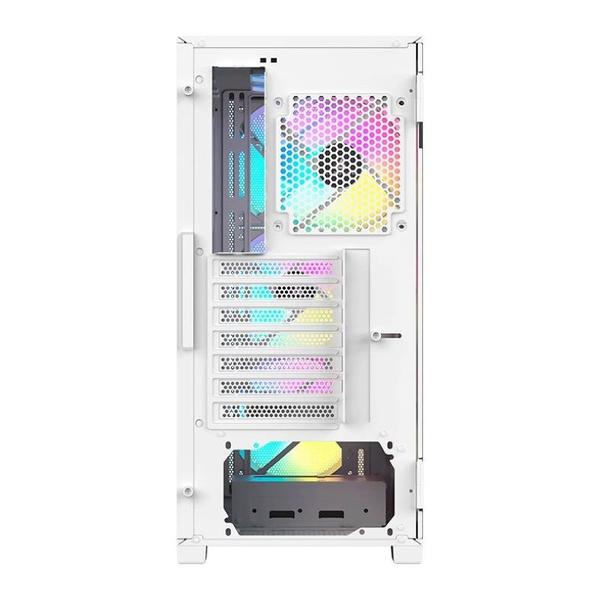 Imagem de Gabinete Gamer Acegeek Striker A411, Mid-Tower, Lateral de Vidro, Branco, AG-STRIKER-A411-WH