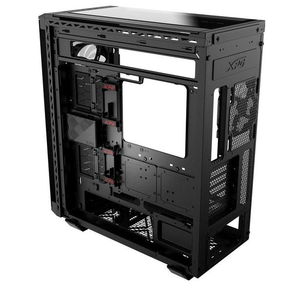 Imagem de Gabinete Gamer Adata XPG Battle Cruiser II Mid Tower Vidro Temperado USB-C 4xFan ARGB  Preto