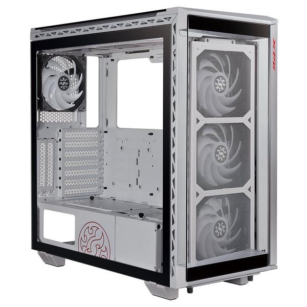 Gabinete Gamer Adata XPG Battle Cruiser Mid Tower Vidro Temperado USB-C 4xFan ARGB Branco Imagem de Gabinete Gamer Adata XPG Battle Cruiser Mid Tower Vidro Temperado USB-C 4xFan ARGB Branco