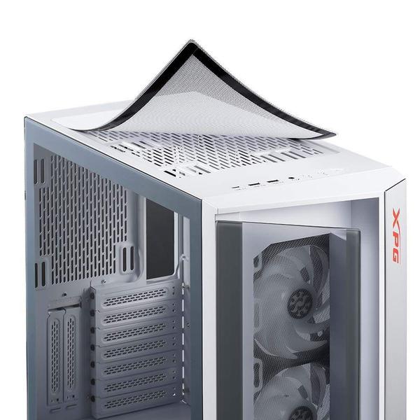 Imagem de Gabinete Gamer ADATA XPG Cruiser Lateral Vidro MINI-ITX/MICRO-ATX/ATX/E-ATX 3 FANS Branco - Cruis