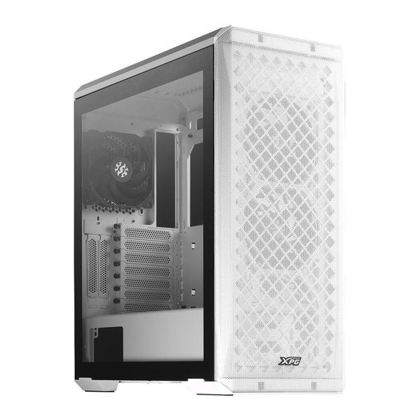Gabinete Gamer Adata XPG Defender Mid Tower Vidro Temperado USB 3x Fan ARGB Branco Imagem de Gabinete Gamer Adata XPG Defender Mid Tower Vidro Temperado USB 3x Fan ARGB Branco