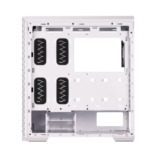 Gabinete Gamer Adata XPG Defender Pro Mid Tower Vidro Temperado USB 3x Fan ARGB Branco Imagem de Gabinete Gamer Adata XPG Defender Pro Mid Tower Vidro Temperado USB 3x Fan ARGB Branco