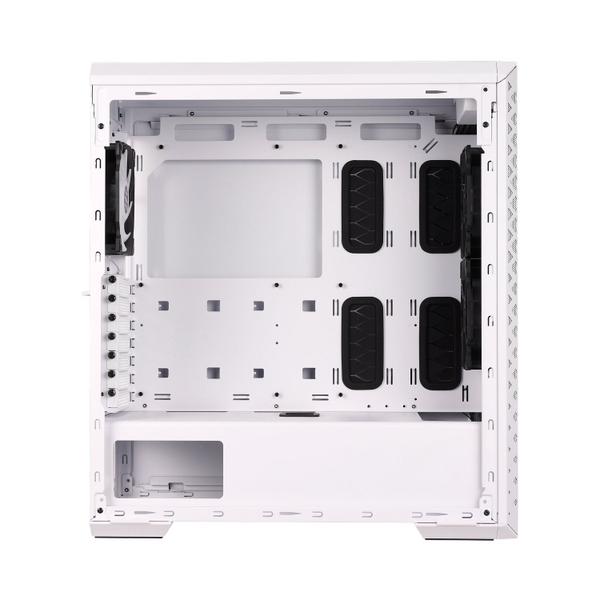 Gabinete Gamer Adata XPG Defender Pro Mid Tower Vidro Temperado USB 3x Fan ARGB Branco Imagem de Gabinete Gamer Adata XPG Defender Pro Mid Tower Vidro Temperado USB 3x Fan ARGB Branco
