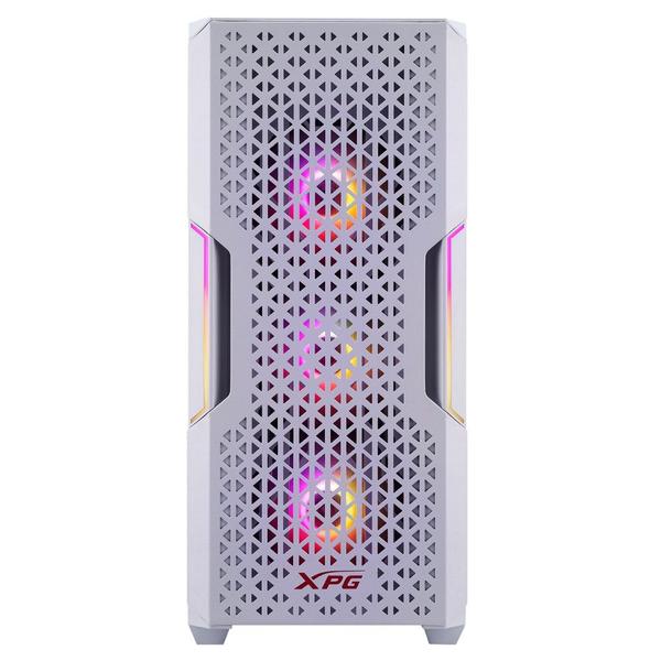 Imagem de Gabinete Gamer Adata XPG Starker Air  Mid Tower 2x Fan Vento ARGB USB 3.0x2 Lateral Vidro  Branco