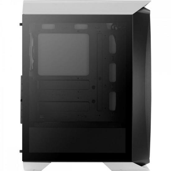 Imagem de Gabinete Gamer Aerocool Aero One Frost Branco RGB Lateral Vidro F002