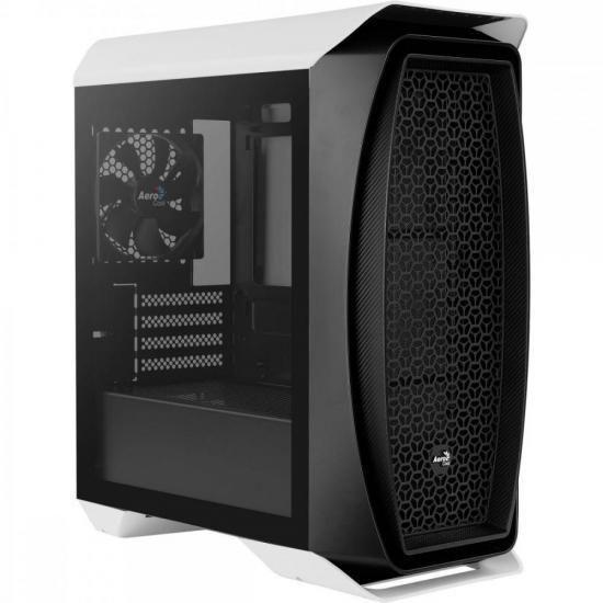 Imagem de Gabinete Gamer Aerocool Aero One Mini Branco Lateral Vidro F002