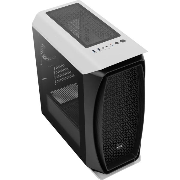 Imagem de Gabinete Gamer Aerocool Aero One Mini Branco Lateral Vidro