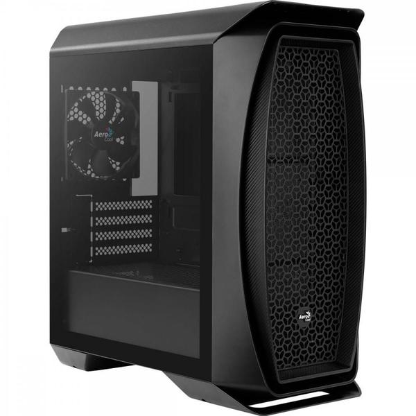 Imagem de Gabinete Gamer Aerocool Aero One Mini Preto Lateral Vidro