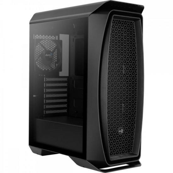 Imagem de Gabinete Gamer Aerocool Aero One Preto Lateral Vidro F002