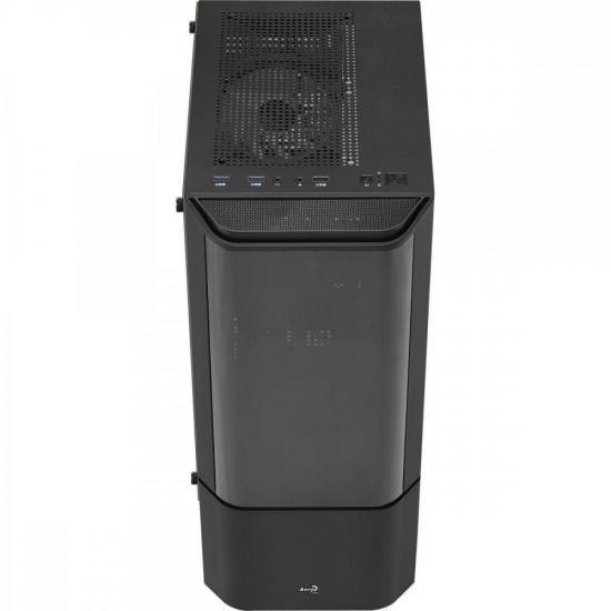 Imagem de Gabinete Gamer Aerocool ATX Quantum V2 Preto Lateral Vidro