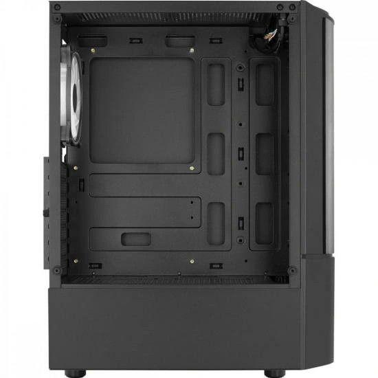 Imagem de Gabinete Gamer Aerocool Atx Quantum V2 Preto Lateral Vidro