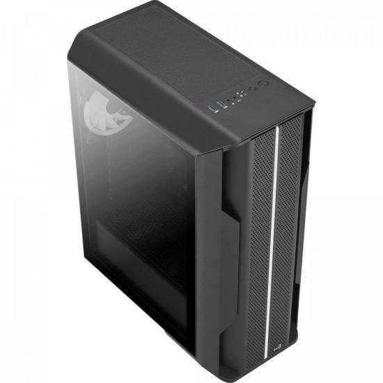 Imagem de Gabinete Gamer Aerocool ATX Splinter Lateral Vidro