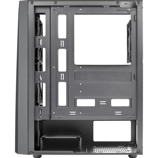 Gabinete Gamer Aerocool Blade Preto RGB Lateral Vidro Imagem de Gabinete Gamer Aerocool Blade Preto RGB Lateral Vidro