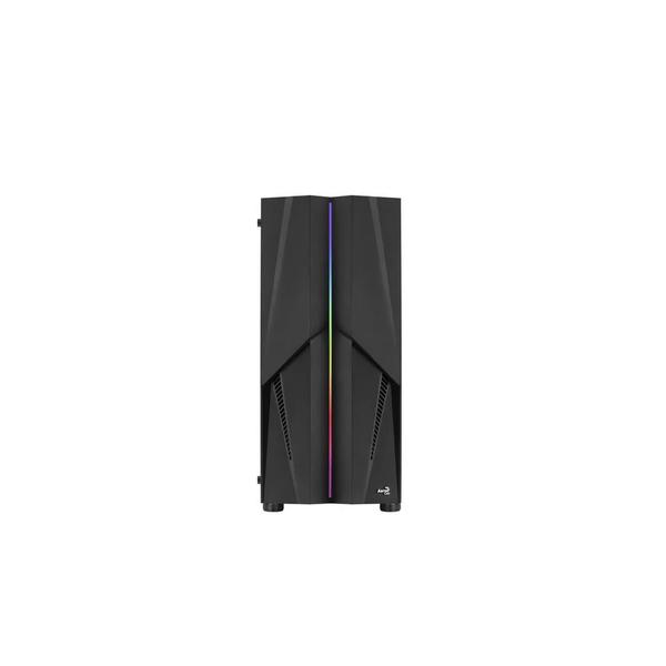 Gabinete Gamer Aerocool Mecha Mid Tower RGB USB 3.0 Vidro Temperado - Preto Imagem de Gabinete Gamer Aerocool Mecha Mid Tower RGB USB 3.0 Vidro Temperado - Preto