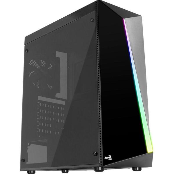 Imagem de Gabinete Gamer Aerocool Shard Mid Tower, RGB, com FAN, Lateral em Acrílico - 67989