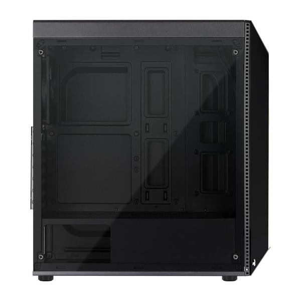 Imagem de Gabinete Gamer Aerocool Shard Preto RGB - 67989 ATX Lateral Acrílico