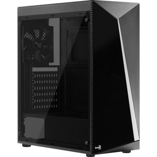 Imagem de Gabinete Gamer Aerocool Shard Preto RGB Lateral Acrílico F002