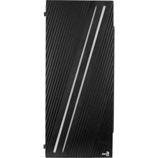 Gabinete Gamer Aerocool Streak Preto RGB Lateral Acrílico Imagem de Gabinete Gamer Aerocool Streak Preto RGB Lateral Acrílico