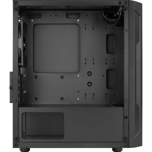 Imagem de Gabinete Gamer Aerocool Trinity Mini Preto Lateral Vidro